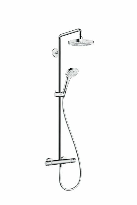 Душевая стойка Hansgrohe Croma Select E Showerpipe 180 2 jet 27256400