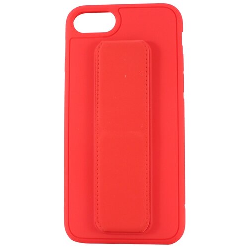 фото Чехол силиконовый для iphone 6 / 6s, с магнитной подставкой, красный grand price