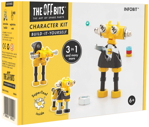 Конструктор The Offbits Character Kit OB0203 InfoBit, 30 дет.