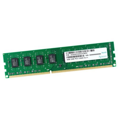 Оперативная память Apacer 4 ГБ DDR3 1600 МГц DIMM CL11 DL04G2KHAM 103000₽