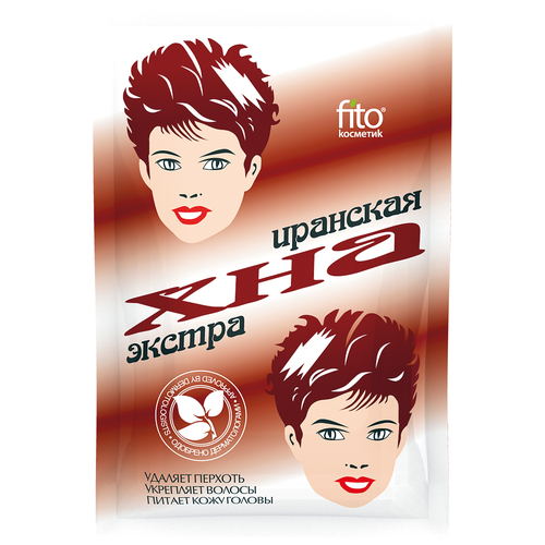 Fito косметик Хна Иранская экстра, натуральная, 25 мл, 25 г