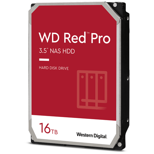 Накопитель на жестком магнитном диске WD Жесткий диск WD Red Pro WD161KFGX 16ТБ 3,5