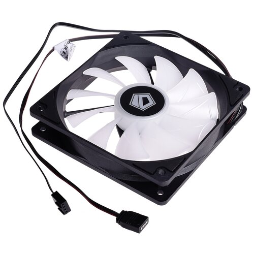 Вентилятор для корпуса ID-COOLING XF-12025-RGB, черный/RGB вентилятор для корпуса id cooling xf 12025 rgb черный rgb