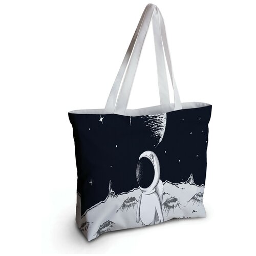 фото Спортивная сумка "космонавт на луне" joyarty