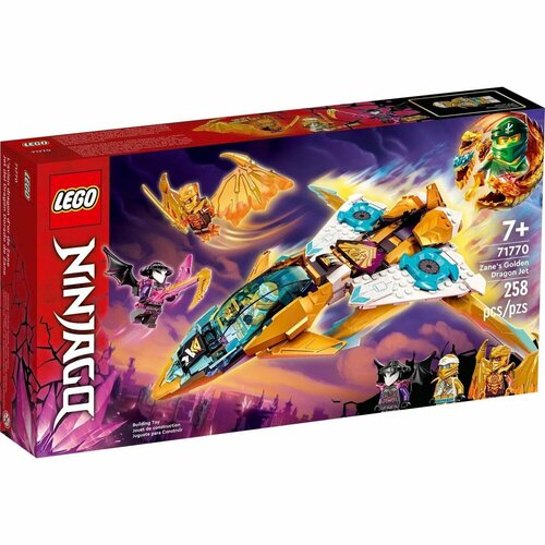 Конструктор LEGO Ninjago Реактивный самолёт Зейна 