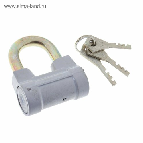 Замок навесной тип 7 60 мм короткая дужка d 9 мм 593₽