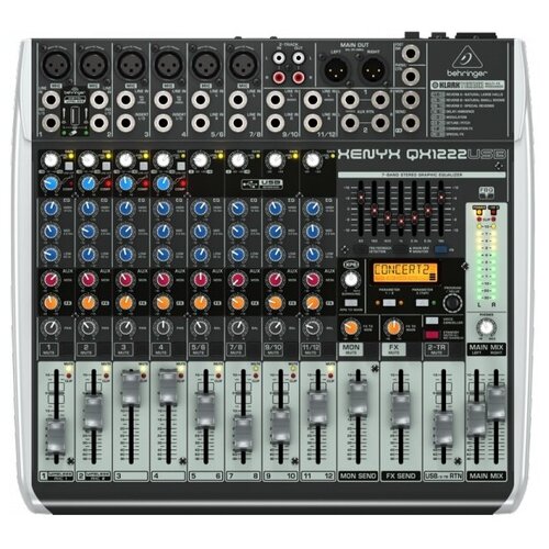 фото Микшерные пульты аналоговые behringer qx1222usb