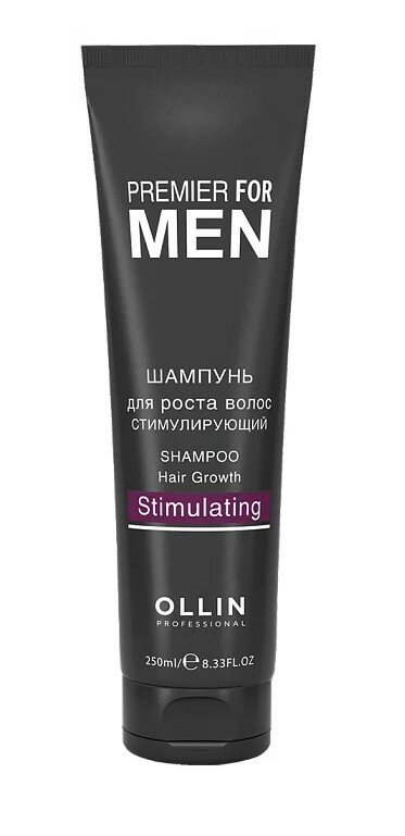 OLLIN Professional шампунь Premier For Men Hair Growth Stimulating, 250 мл