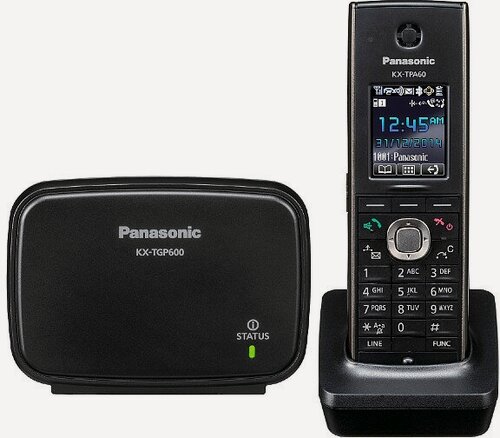 Изображение товара VoIP оборудование Panasonic KX-TGP600RUB цв. чёрный
