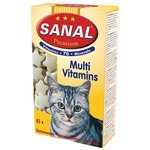 Добавка в корм SANAL Premium Multi Vitamins с пшеничными зародышами для кошек и котят - изображение