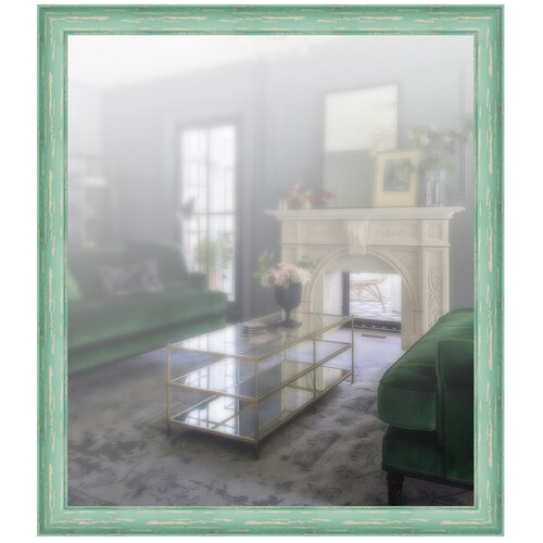 фото Зеркало в широкой раме 70 x 80 см, модель p045073 аурита