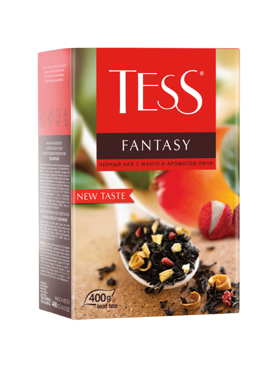 Чай Tess Fantasy черный листовой с доб., 400 г - фотография № 2