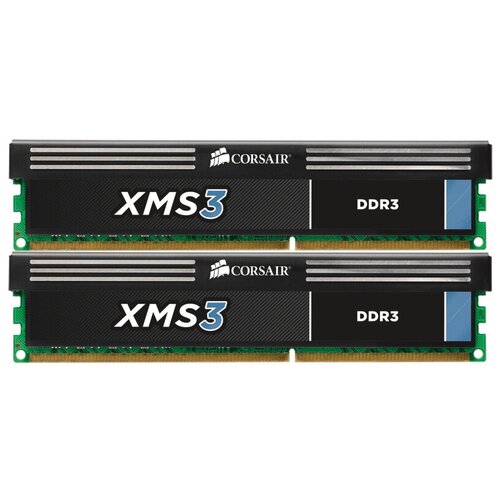 Оперативная память Corsair XMS3 DDR3 DIMM 8Gb KIT 24Gb PC3-10600 БУ 407000₽