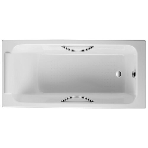 Чугунная ванна Jacob Delafon Parallel 150x70 с отверстиями для ручек E2949-00