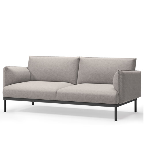 Диван Pragma Altaj 2-местный нераскладной размер 199х93 см обивка текстиль серый 35724₽