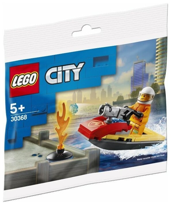 Конструктор LEGO City 30368 Fire Rescue Water Scooter