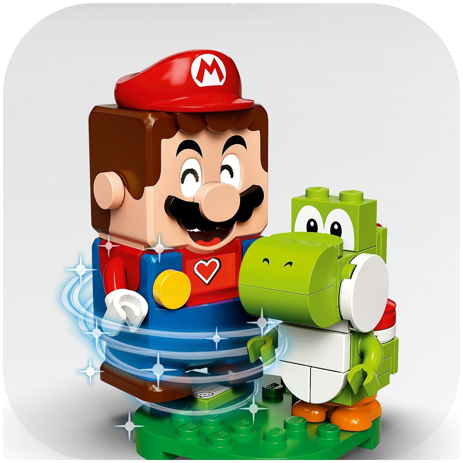 Конструктор LEGO Super Mario Дом Марио и Йоши - дополнительный набор, 205 деталей (71367) - фото №4