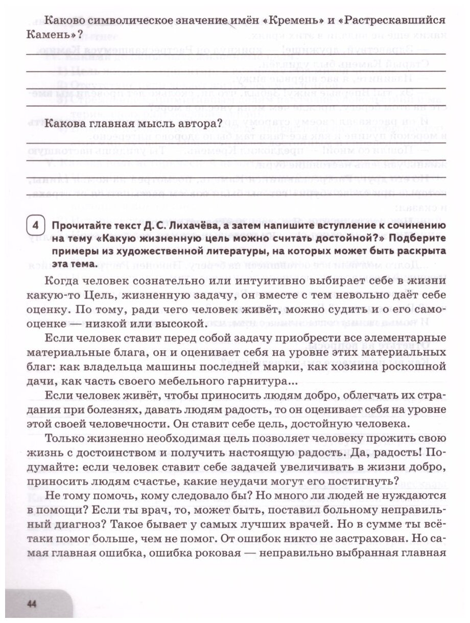 ЕГЭ Русский язык. Литература. 11 класс. Итоговое выпускное сочинение - фото №4