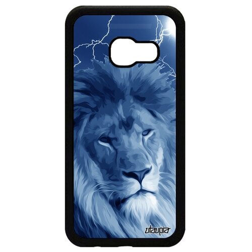 фото Чехол на смартфон galaxy a3 2017, "лев" самец львица utaupia