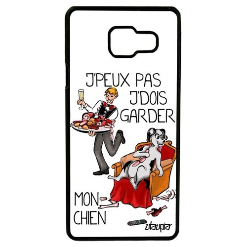 фото Чехол для телефонов galaxy a3 2016, "не могу - у меня собака!" юмор шутка utaupia