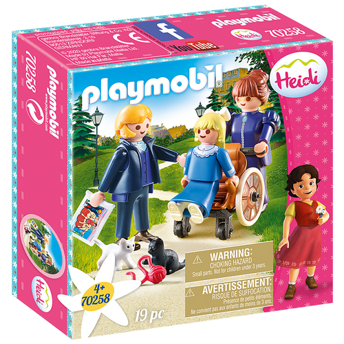 фото Набор с элементами конструктора playmobil heidi 70258 клара