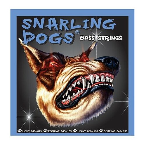 Струны для бас-гитары Snarling Dogs SDN455
