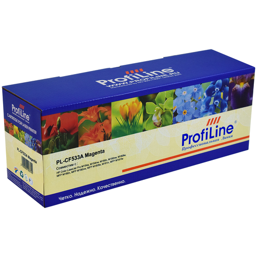 Картридж ProfiLine PL-CF533A-M, 900 стр, пурпурный картридж profiline pl cf533a m 900 стр пурпурный