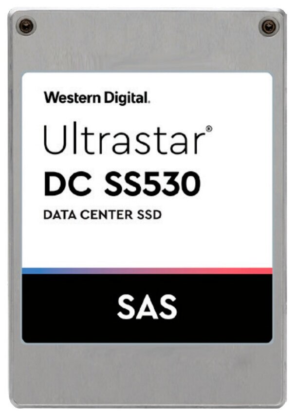 Твердотельный накопитель SSD Western Digital Ultrastar DC SS530WUSTM3232ASS204 (0P40353) 3200ГБ (3,2TB) 2.5" 15мм SAS 12Гб/с (TL