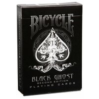 Карты для покера Bicycle Black Ghost
