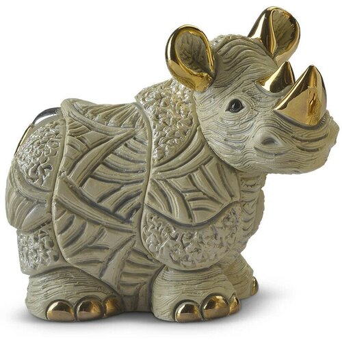 Статуэтка керамическая Белый Носорог