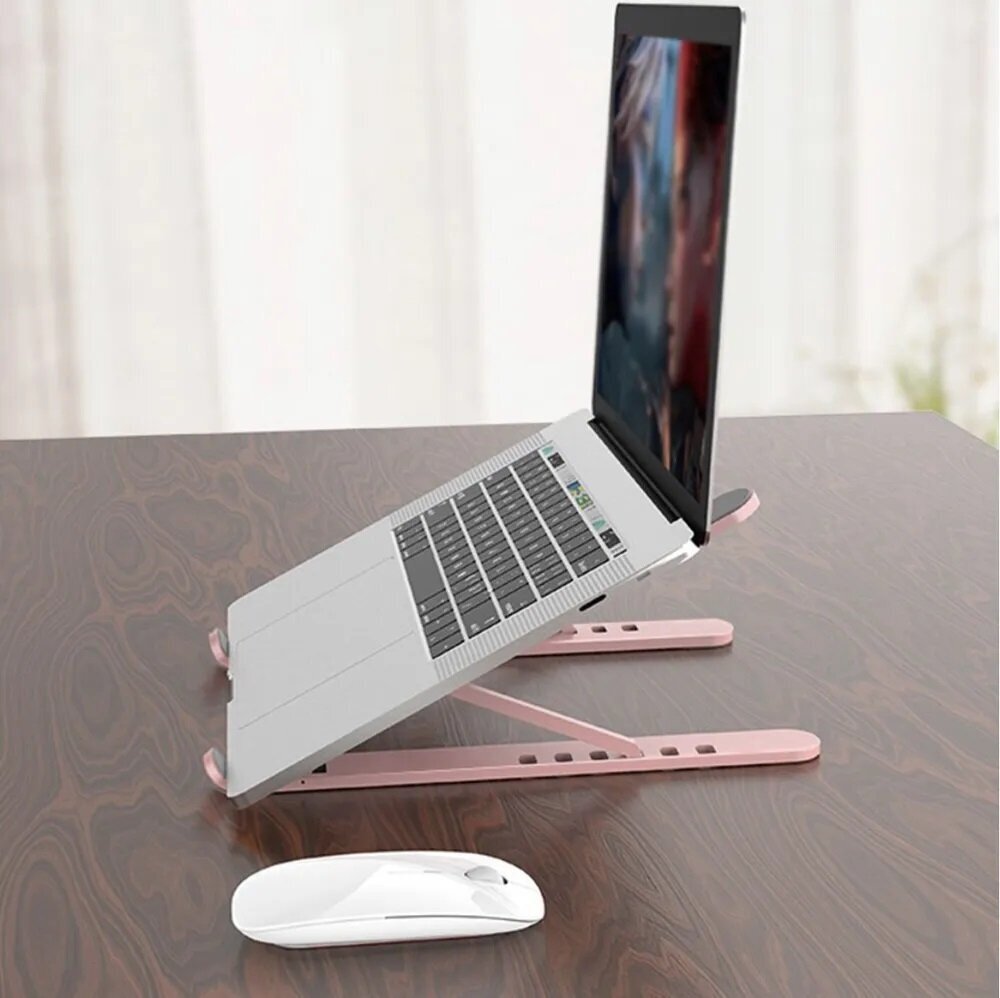 Подставка для планшета и ноутбука из высококачественного пластика TV-579/Удобная фиксация/Регулировка наклона