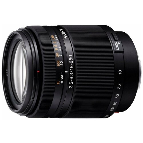 Объектив Sony DT 18-250mm f/3.5-6.3 (SAL-18250), черный