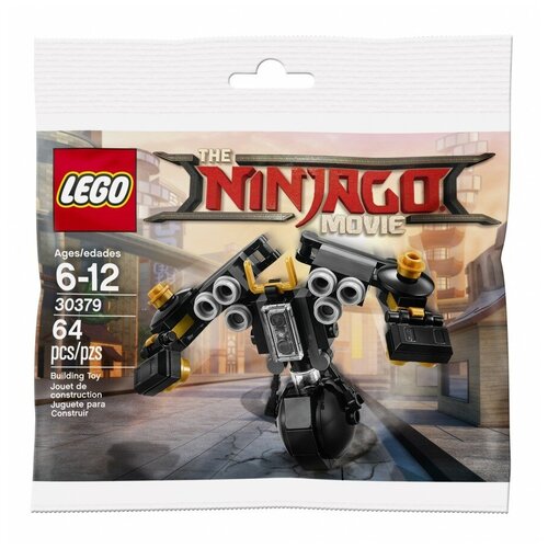 конструктор lego ninjago 71761 могучий робот эво зейна 95 дет LEGO Ninjago 30379 Робот землетрясений, 64 дет.