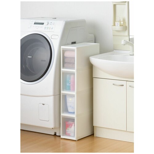 Этажерка на колесиках с 4 выкатными ящиками 40*18*85 см JEJ