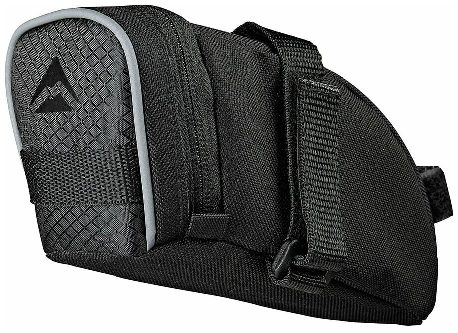 фото Сумка подседельная Merida 0,5L, 6,5*14,5*6cm, крепление на ремешке, Medium 86гр. Black (2276004143)