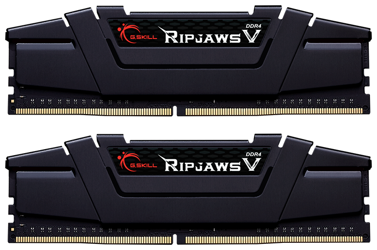 Оперативная память G.SKILL Ripjaws V 64 ГБ (32 ГБ x 2 шт.) DDR4 3600 МГц DIMM CL16 F4-3600C16D-64GVK