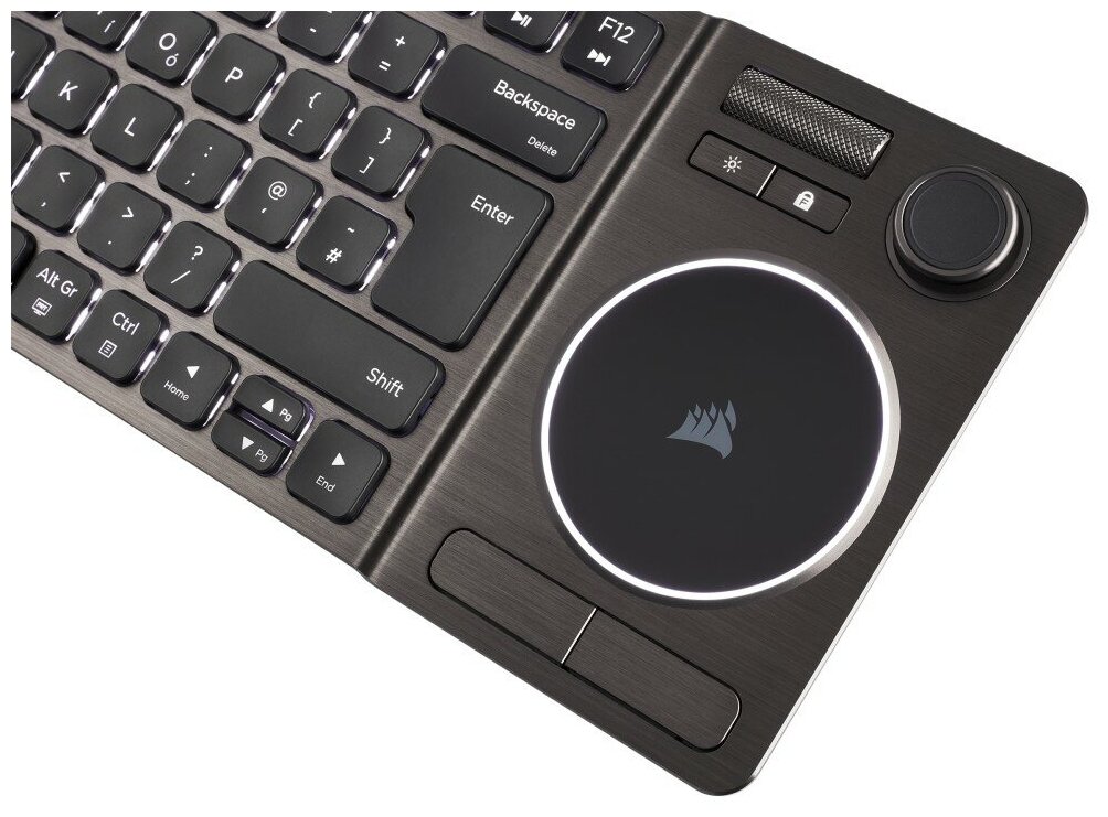 Клавиатура Corsair K83 Wireless Entertainment Backlit White USB ...