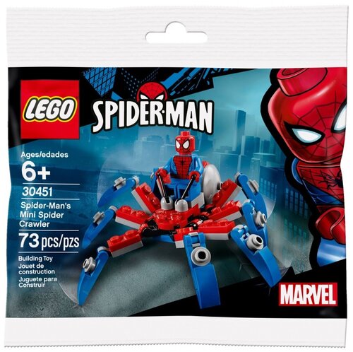 Конструктор LEGO Marvel Super Heroes 30451 Spiderman Mini Spider Crawler, 73 дет.