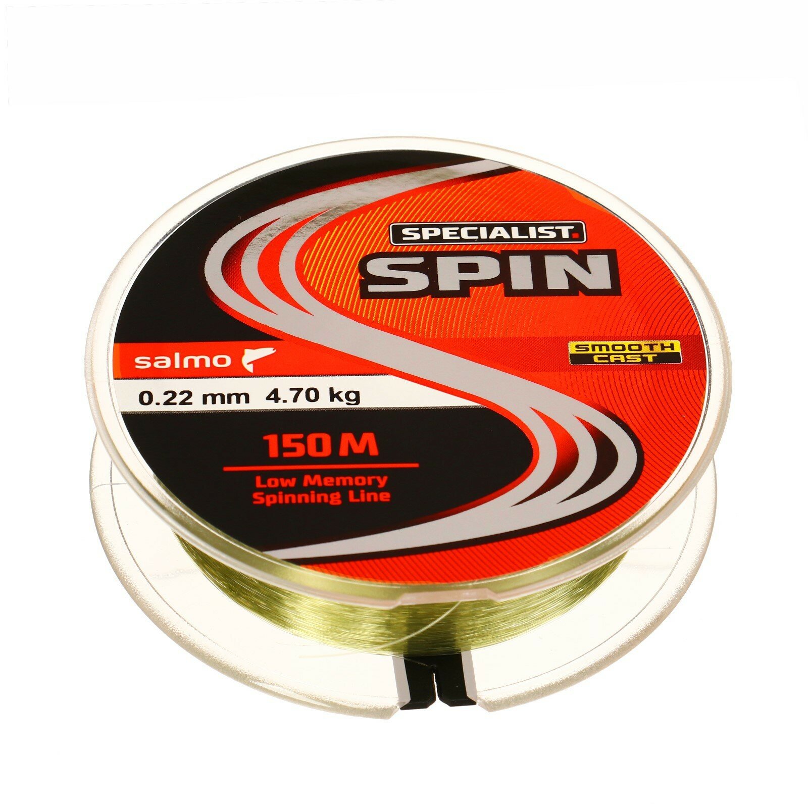 Леска монофильная Salmo Specialist SPIN диаметр 0.22 мм тест 4.7 кг 150 м