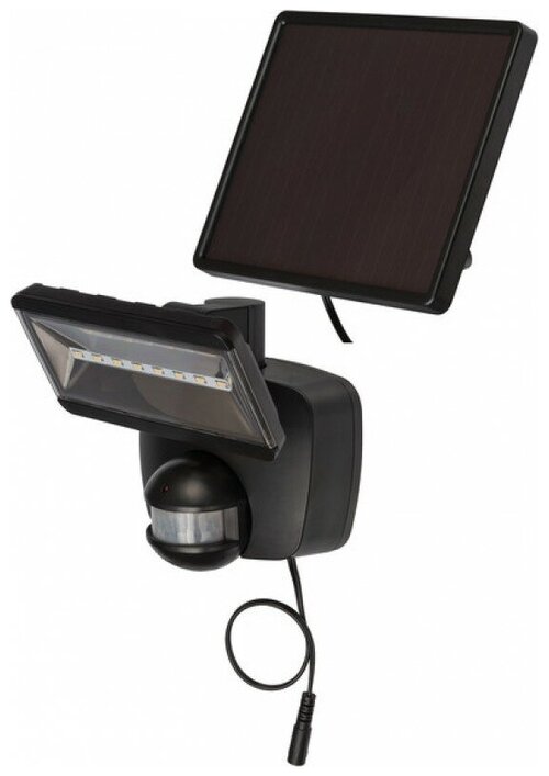 Прожектор светодиодный Brennenstuhl LED SOL 800 (1170950010) черный, свет: холодный белый