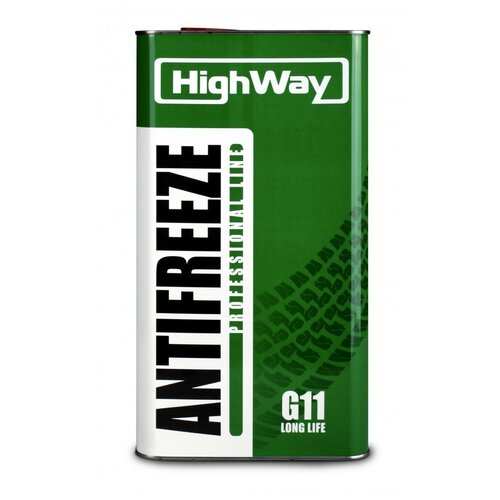 Антифриз HighWay -40 Зеленый G11 5 кг