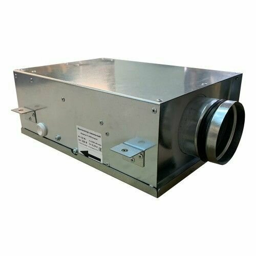 Вентилятор канальный круглый VSK-V(AC1)- 160(D220) Compact (компактный метал. корпус) (0,08 кВт; 0,4А)