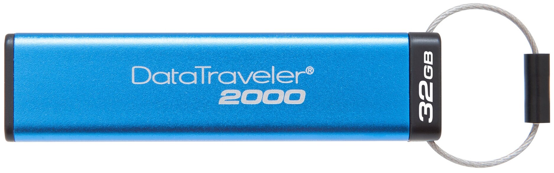 Флеш-память Kingston DataTraveler 2000, USB 3.0, шиф+клавиат, DT2000/64GB , 1 шт.