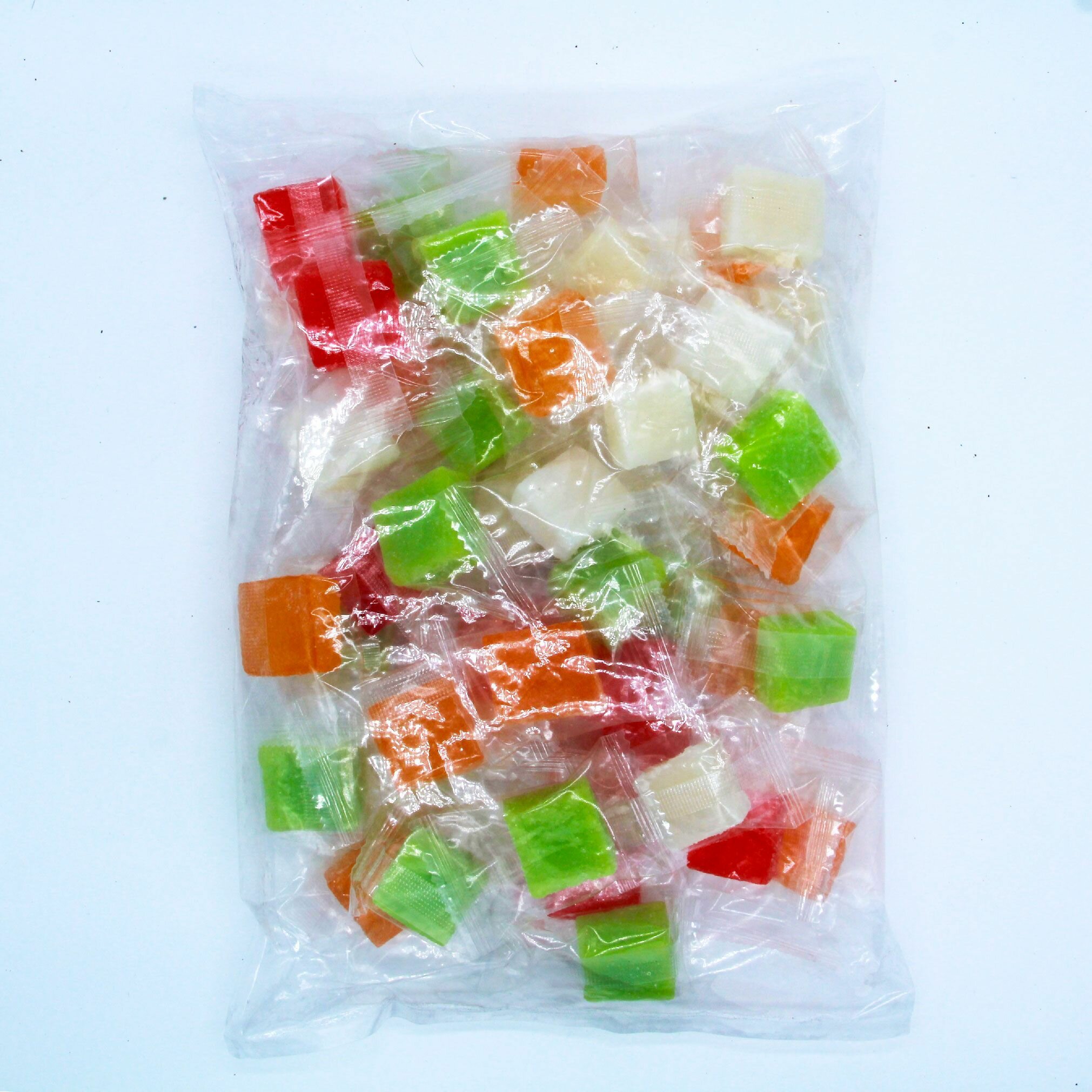 Ассорти кубики жевательные конфеты NutsPro 1 кг (2шт по 500гр) - фотография № 11