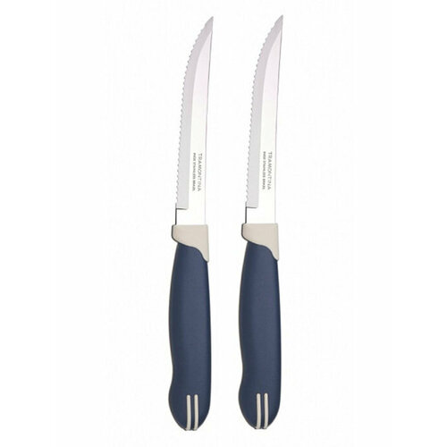 Набор ножей для стейка Tramontina Multicolor (с алм. зубц. )12,5 см, 2 штуки