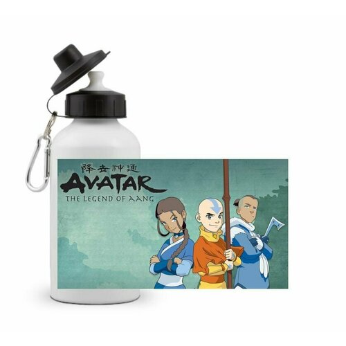 набор avatar the last airbender фигурка appa книга легенда об аанге 1 вода выпуск 1 Спортивная бутылка Аватар: Легенда об Аанге / Avatar: The Last Airbender №1