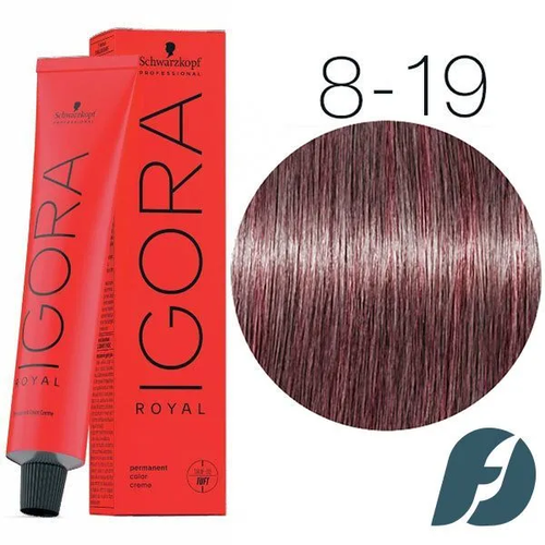 Schwarzkopf Professional Igora Royal Крем-краска для волос 8-19, 60 мл