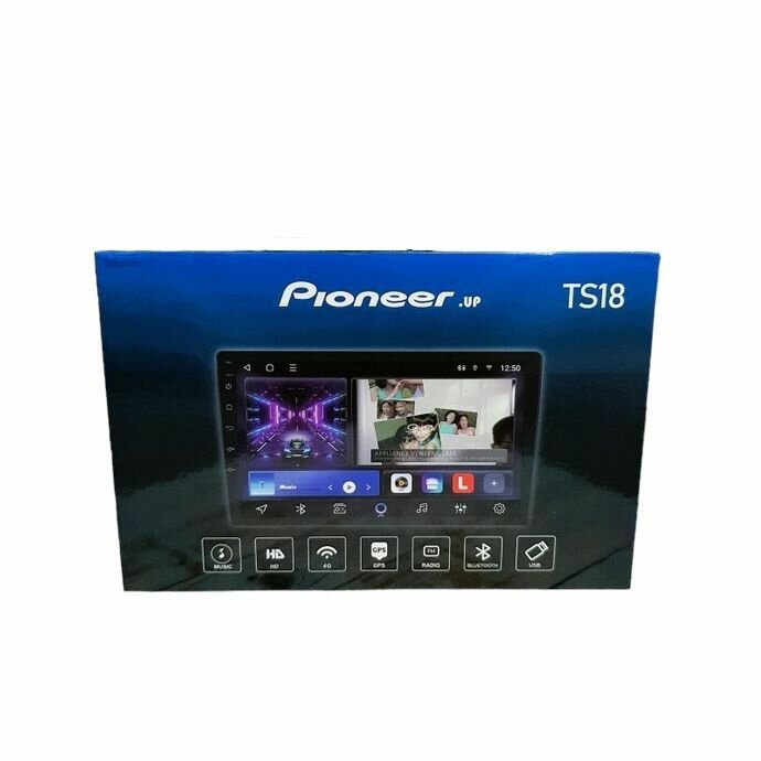 Автомагнитола 2 din 9' 4G DSP 4/64 Андроид / 2 дин ДСП магнитола / Pioneer.UP TS18 9дюймов