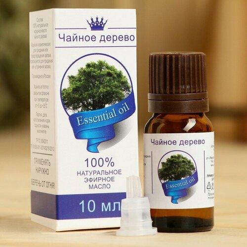 Эфирное масло Чайное дерево флакон-капельница аннотация 10 мл дезинфицирующее 1599₽