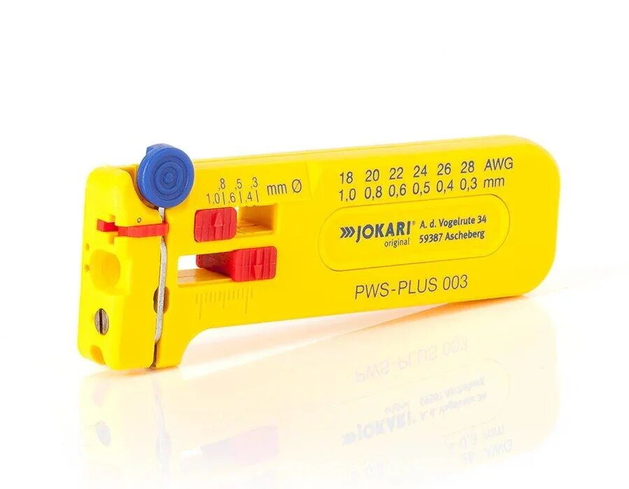 Jokari Инструмент для снятия изоляции PVC-Plus 003 в электронике моделировании телеком 030-100 мм² арт. 40026